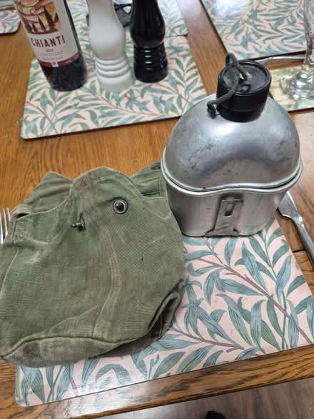Photo of free Army Surplus Water bottle and cover (Bengeo SG14) #1