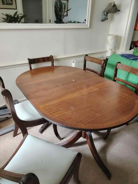 Photo of free Extending dining table & 6 chairs (Bowerham LA1) #1