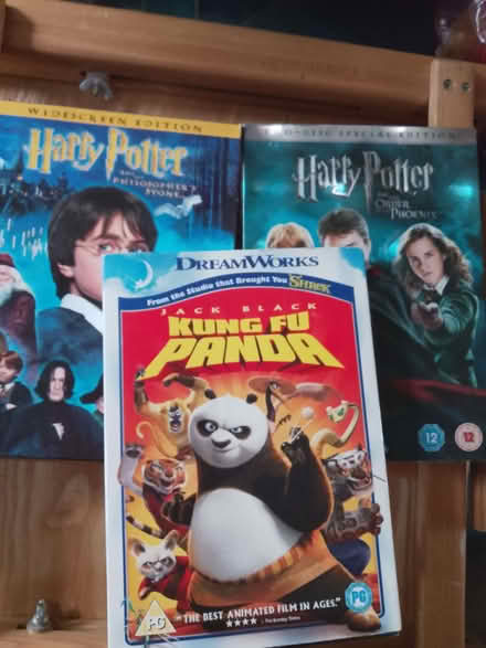 Photo of free 2 Harry Potter and Kung Fu Panda DVDs (Wealdstone HA3) #1