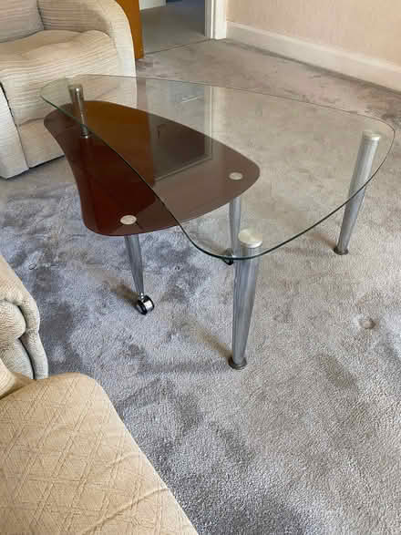 Photo of free Glass coffee table (Little Common TN39) #1