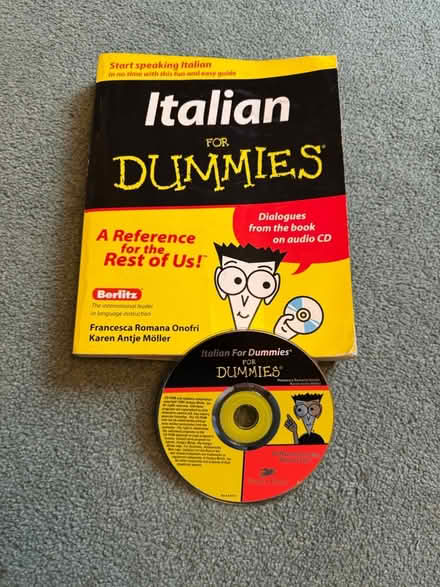 Photo of free Italian for Dummies book with CD (OX5 (Kidlington)) #1