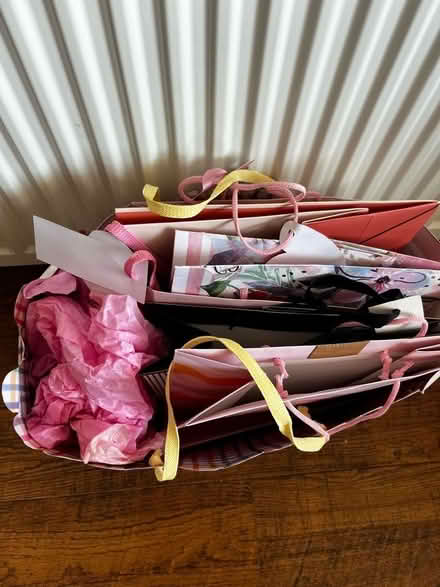 Photo of free Bag of gift bags mainly baby girls (Morecambe LA4) #2