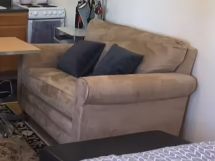 Photo of free loveseat (Uptown) #1
