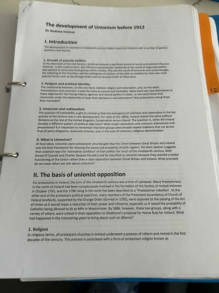 Photo of free 2 Boxes of printed old GCSE notes (Tottenham N17) #3
