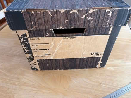 Photo of free Cardboard bankers box (Downtown Sunnyvale) #3
