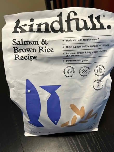 Photo of free Kindful Salmon/Brown Rice Cat Food (Owings Mills,MD) #2
