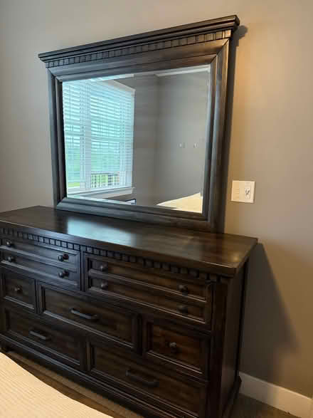Photo of free Queen bed w/ Dresser (Route 59) #1