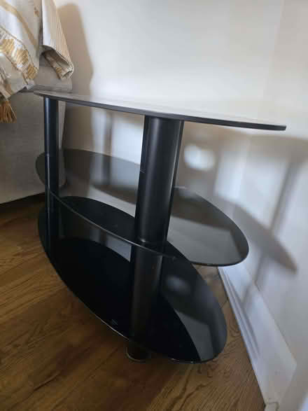 Photo of free TV Stand - Black - Glass (Walton Lea WA4) #2
