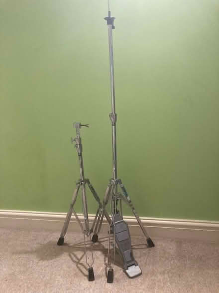 Photo of free Cymbal stands for spares (non working) (Nether Edge S7) #1