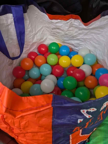Photo of free Plastic balls (Hove Green BN3) #1