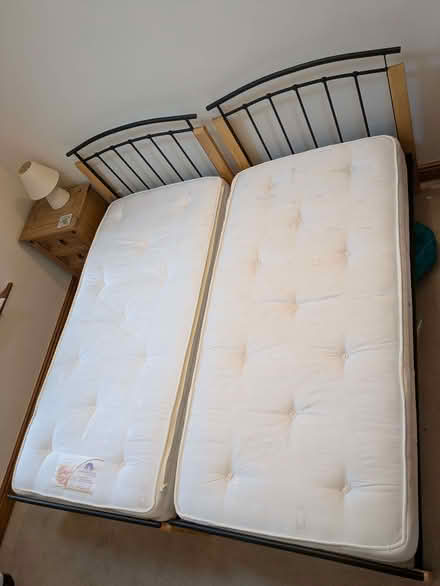Photo of free Pair of Zip Link Mattresses (Summerlands LA8) #2