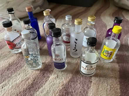 Photo of free Miniature Gin Bottles Empty (Brighouse HD6) #1