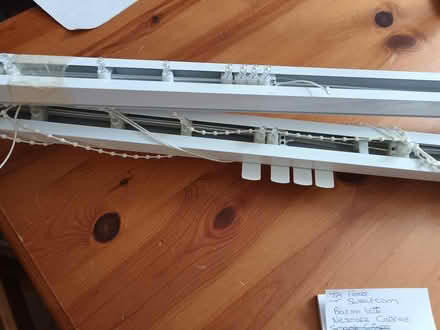 Photo of free 2 vertical blind rails (Melksham) #1