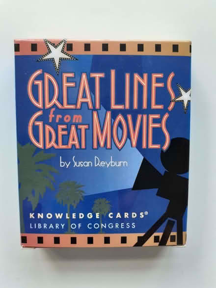 Photo of free "Knowledge Cards" on famous lines from films (Wandsworth Common SW12) #1