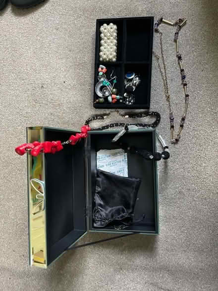 Photo of free Jewellery + jewellery box (Woodhall AL7) #2