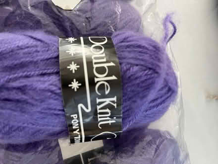 Photo of free purple yarn (Kirkdale) #2