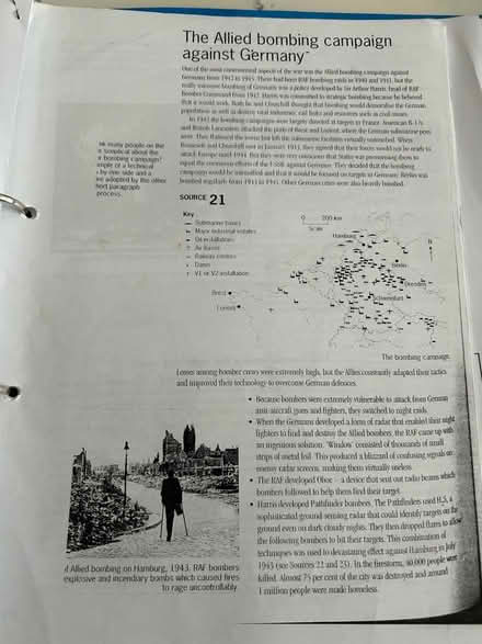 Photo of free 2 Boxes of printed old GCSE notes (Tottenham N17) #2