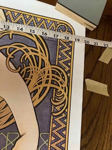 Photo of free Vintage Mucha poster (Park-Monroe Neighborhood) #3