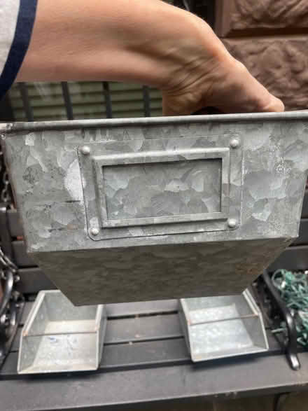 Photo of free 3 metal caddies / holders (Harlem) #2