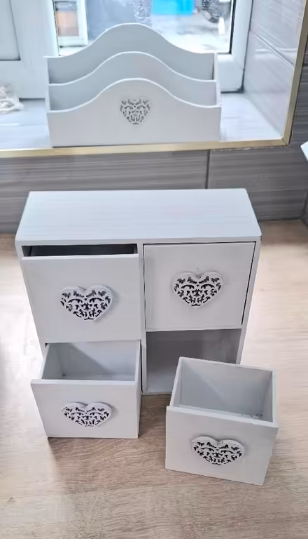 Photo of free Matching letter rack and mini drawer unit (Boughton Monchelsea ME17) #3