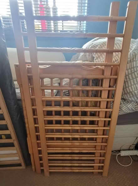 Photo of free Drop-side cot 120cm x 60cm (Overstone Lodge) #2