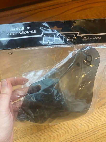 Photo of free HJC brand Motorcycle Helmet Shield (Darien - near 75th x Cass Ave.) #3