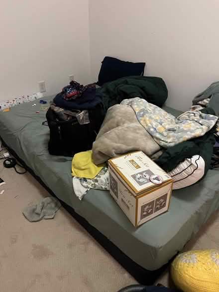 Photo of free Full size Mattress and box spring (The Wharf / Waterfront) #1