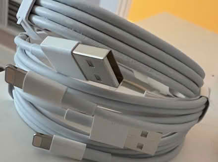 Photo of free USB to Lightning cables (Downtown Sunnyvale) #2