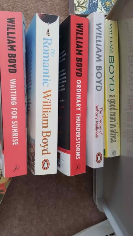 Photo of free William Boyd books (Ware SG12) #1