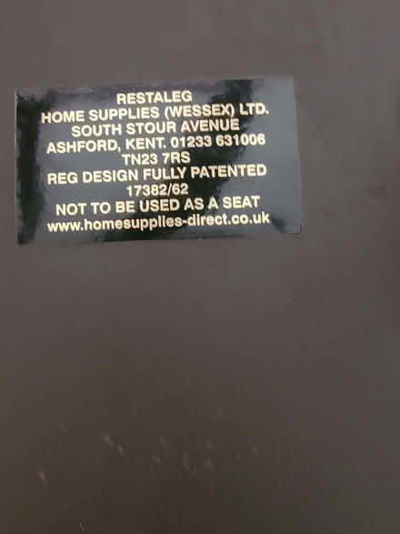 Photo of free Footrest (Chessington KT9) #1