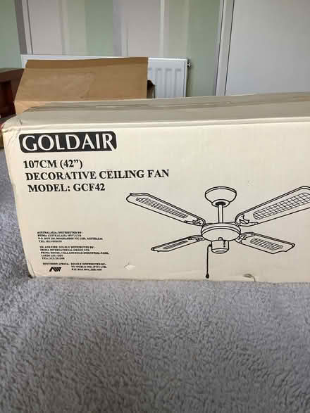 Photo of free Ceiling fan (Balerno EH14) #1