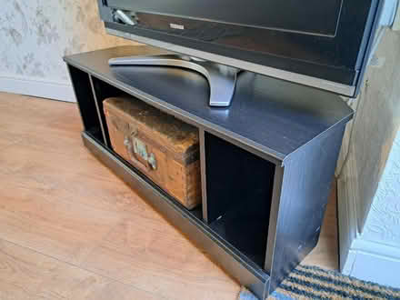 Photo of free Black veneer Tv stand (Netherton L30) #3