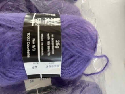 Photo of free purple yarn (Kirkdale) #3
