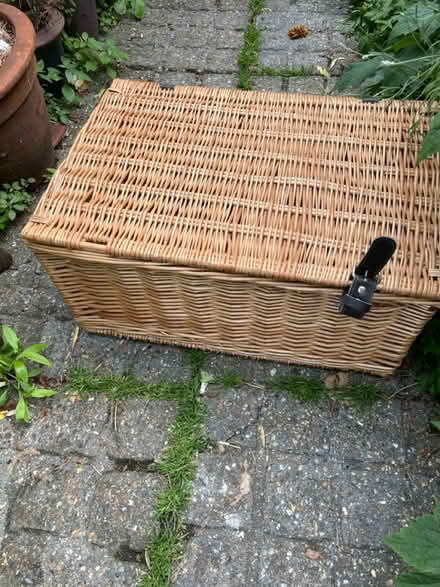 Photo of free Wicker basket (Lee green) #1