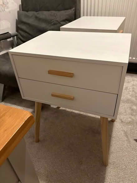 Photo of free 2 bedside tables (Tw13) #1