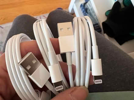 Photo of free USB to Lightning cables (Downtown Sunnyvale) #1