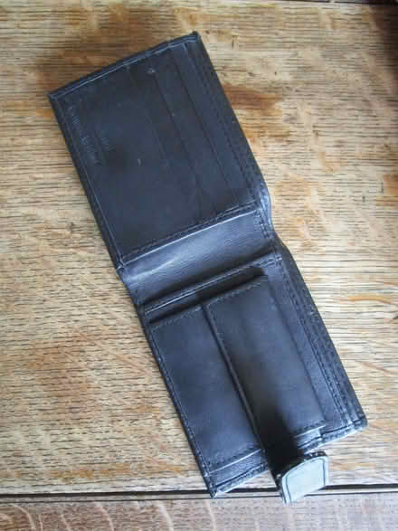 Photo of free Black leather wallet (Barnoldswick BB18) #1