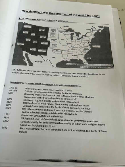 Photo of free GCSE A & AS History Notes (Tottenham N17) #2