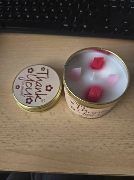 Photo of free Scented candle (Ford end CM3) #1