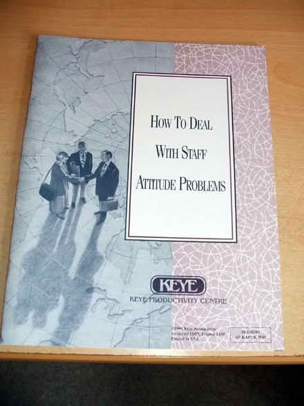 Photo of free "Staff Attitude" Training Manual (Bexhill TN39) #1