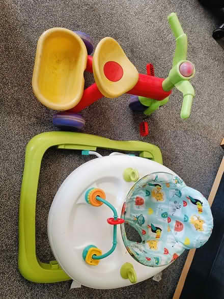 Photo of free Baby walker and small cycle (Hazel Grove SK7) #1