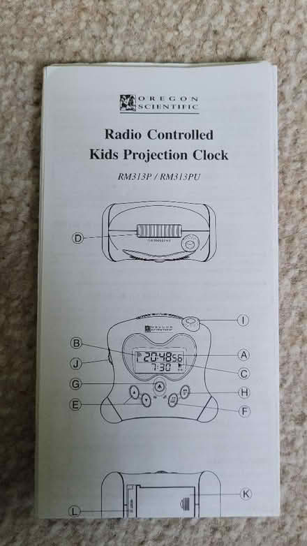 Photo of free Radio controlled alarm clock (Dursley GL11) #2