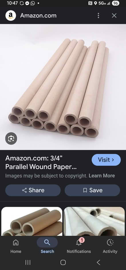Photo of Cardboard tubes (Central Lakewood) #1