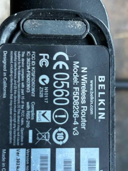 Photo of free Belkin router (Horsforth LS18) #2