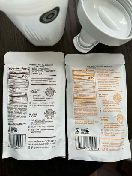 Photo of free Overnight oats kit (Walnut Creek) #1
