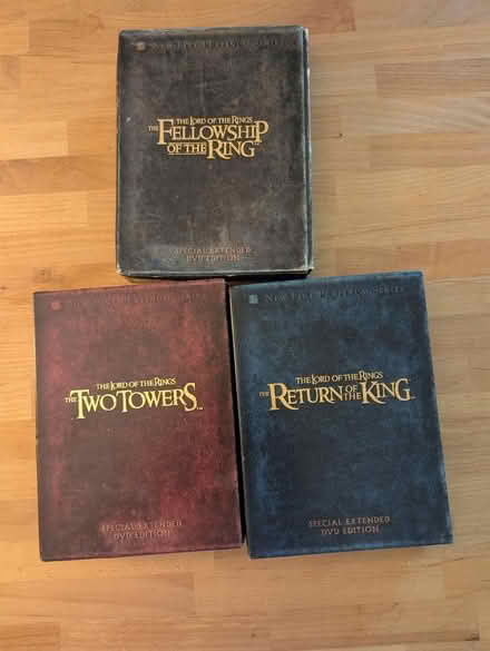 Photo of free Lord of rhe Rings DVD set (Seattle Bitter Lake) #1