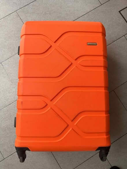 Photo of free Pierre Cardin Orange Suitcase Large (L16 Childwall) #1