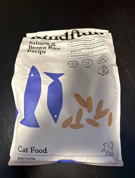 Photo of free Kindful Salmon/Brown Rice Cat Food (Owings Mills,MD) #1