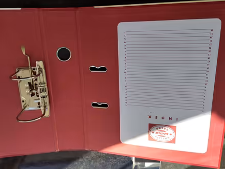 Photo of free Lever arch file used (Henleaze Ward BS9) #1