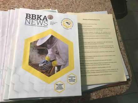 Photo of free BBKA news magazines (Kenilworth CV8) #1